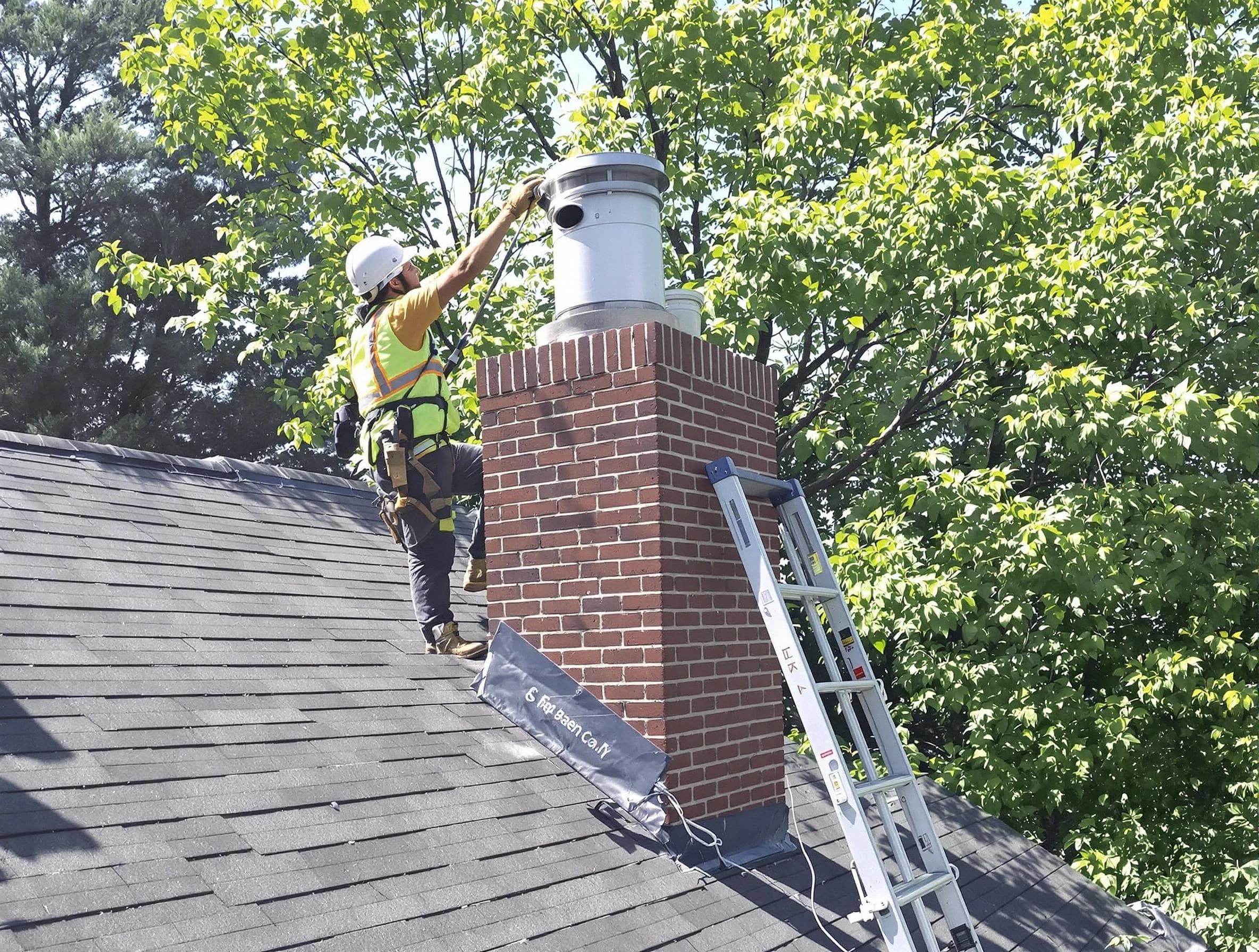 Chimney liner inspection by Argo Chimney Sweep in Argo, AL