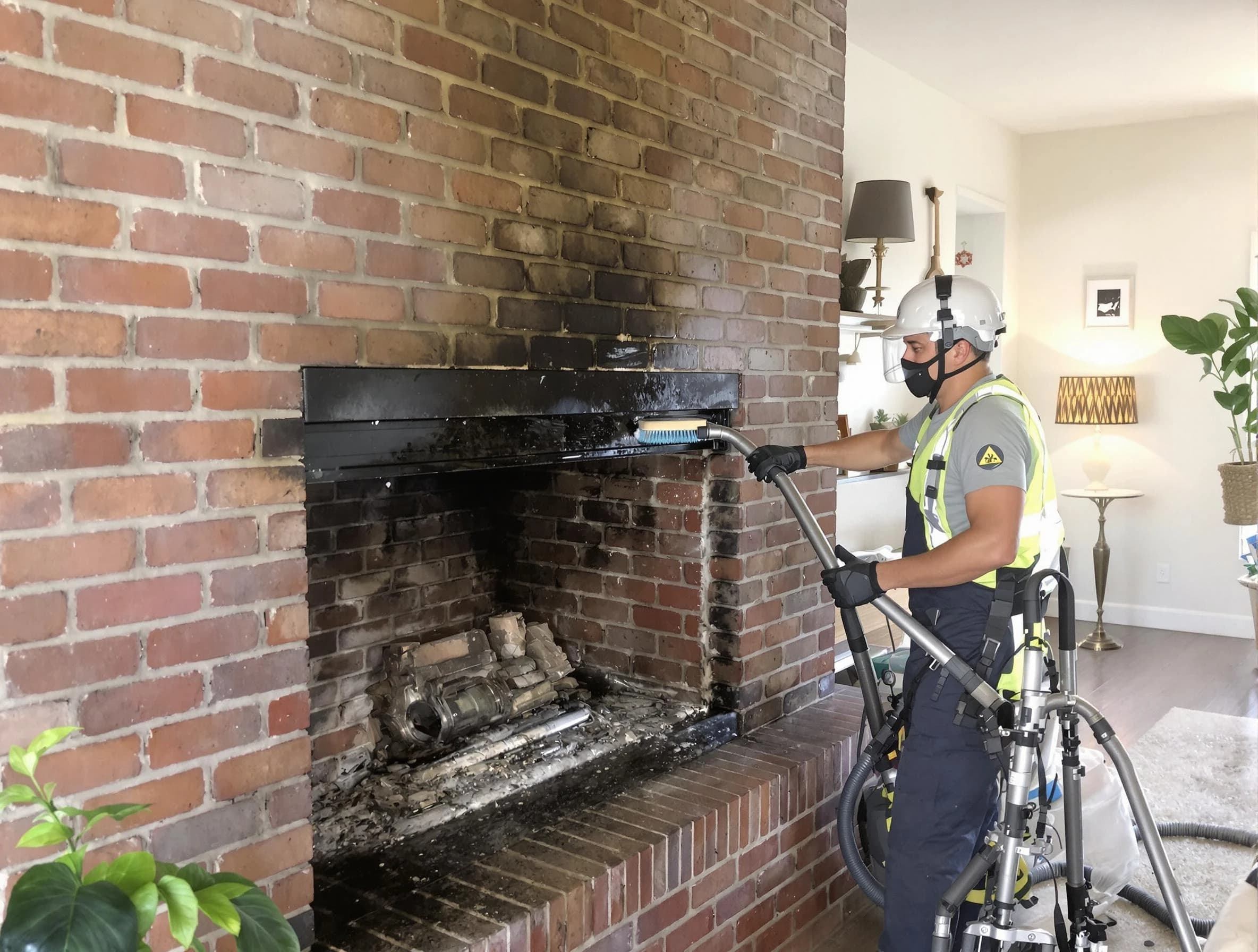 Argo Chimney Sweep providing fireplace cleaning services in Argo, AL
