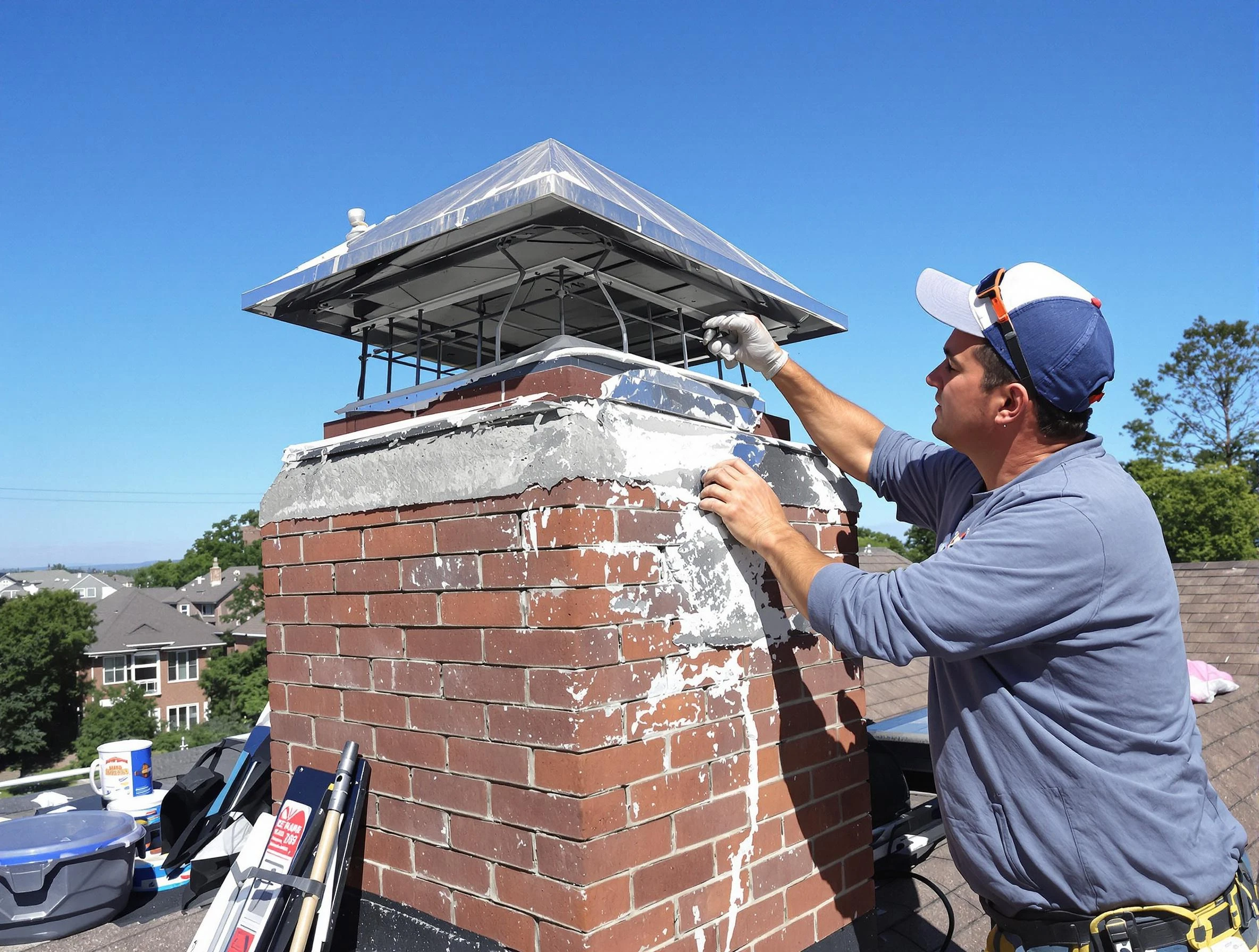 Chimney Crown Services in Argo