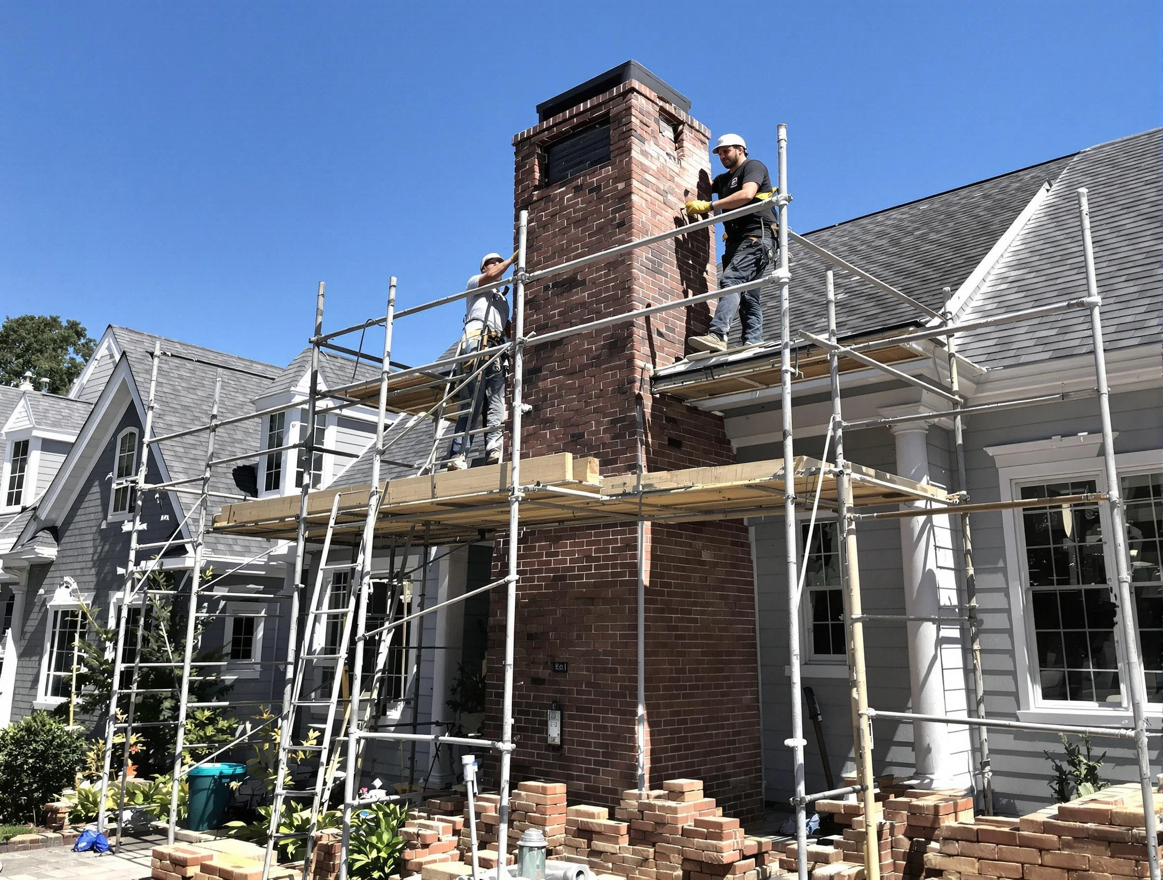 Chimney Rebuilding in Argo
