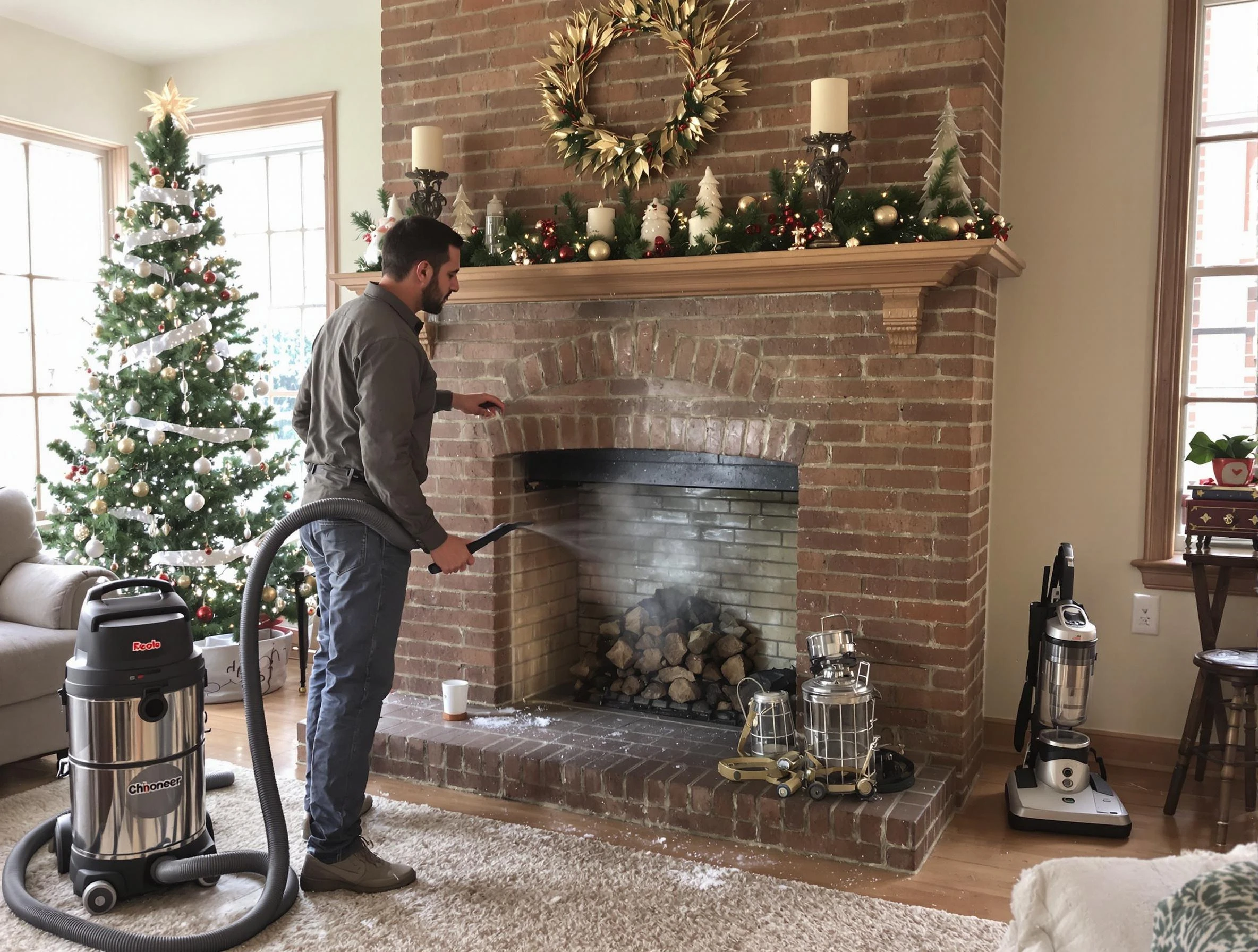 Fireplace Cleaning in Argo