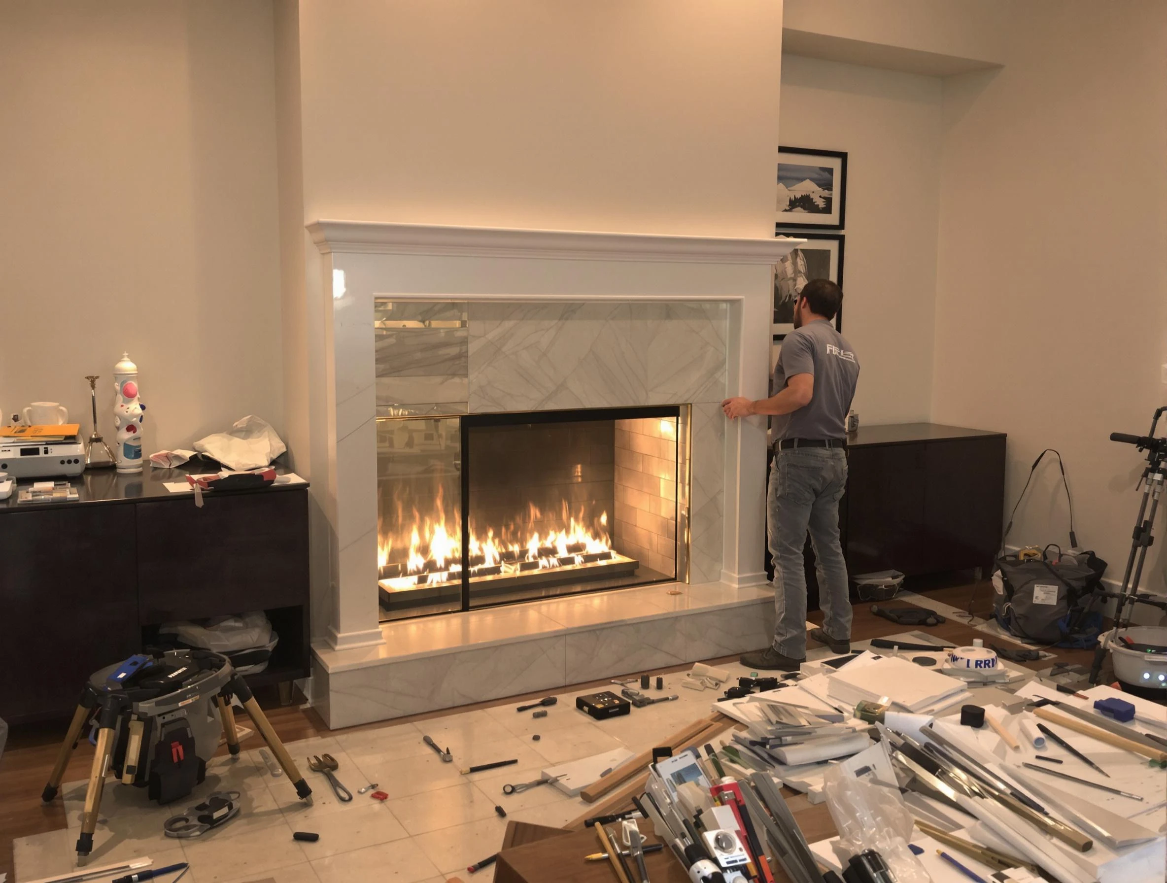 Fireplace Installation in Argo