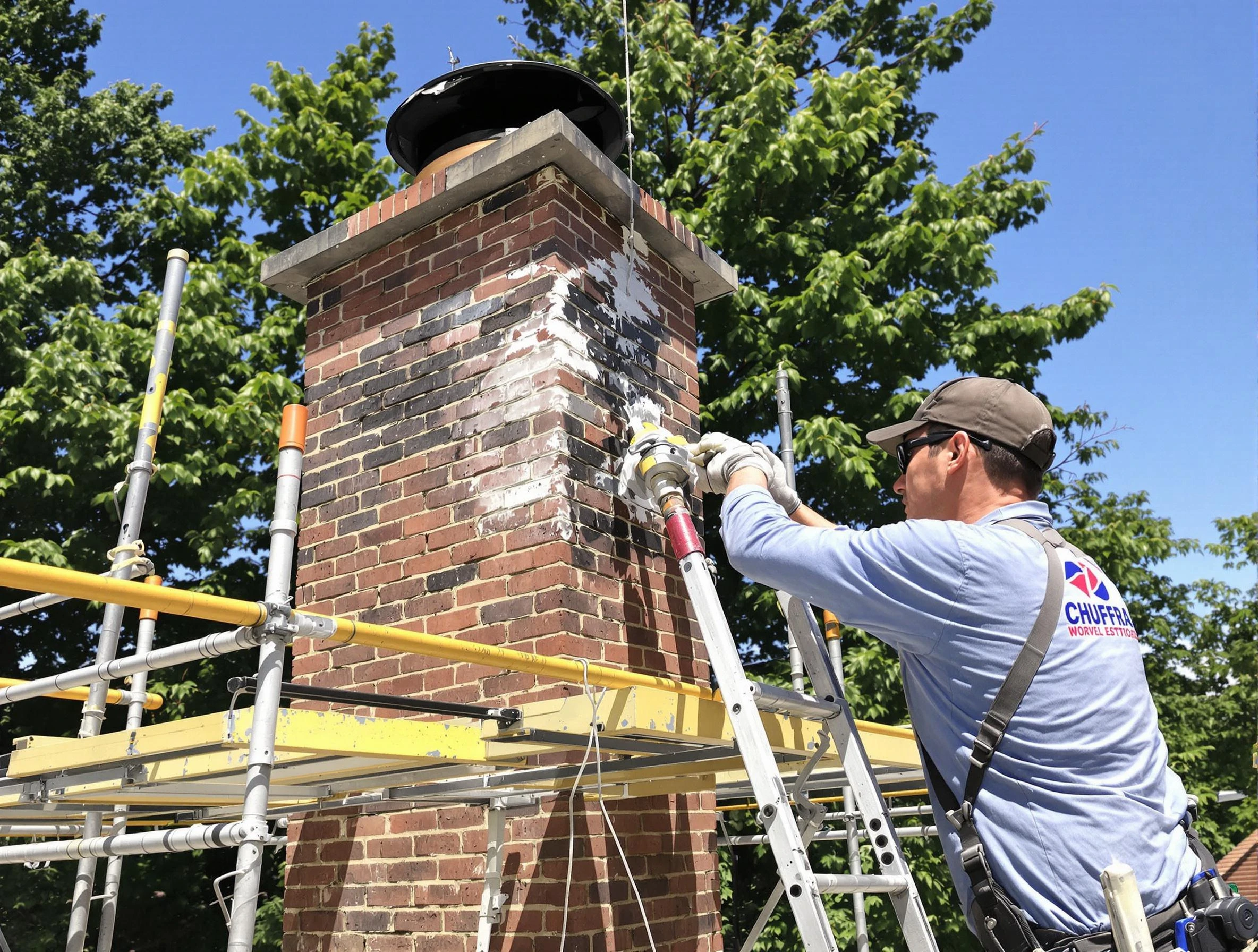 Structural chimney repair by Argo Chimney Sweep in Argo, AL